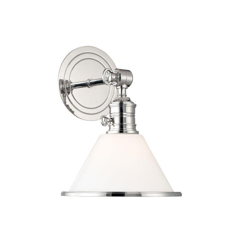 Hudson Valley Garden City Wall Sconce Polished Nickel