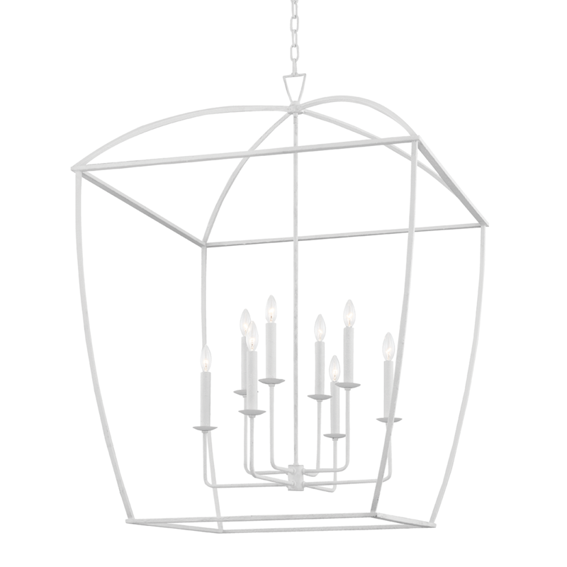 Hudson Valley Bryant Pendant White Plaster