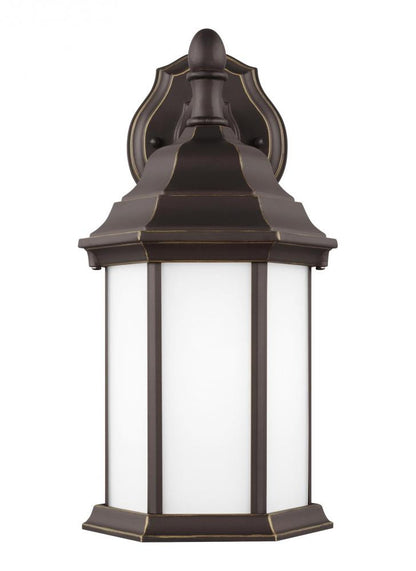 Generation Lighting Sevier Small One Light Downlight Outdoor Wall La Antique Bronze