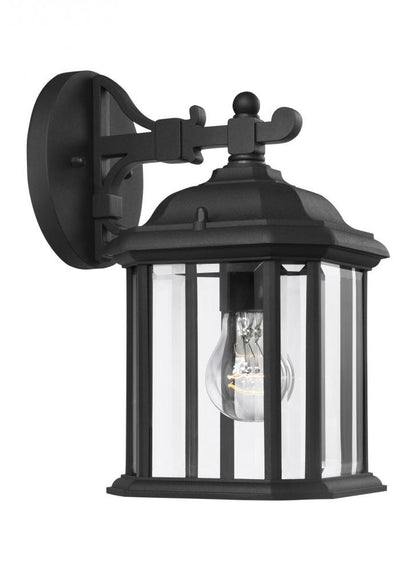 Generation Lighting Kent One Light Outdoor Wall Lantern Black