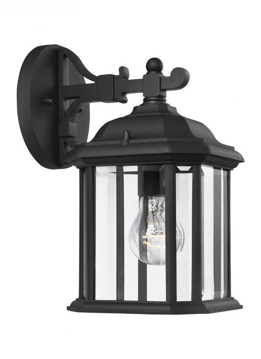 Generation Lighting Kent One Light Outdoor Wall Lantern Black