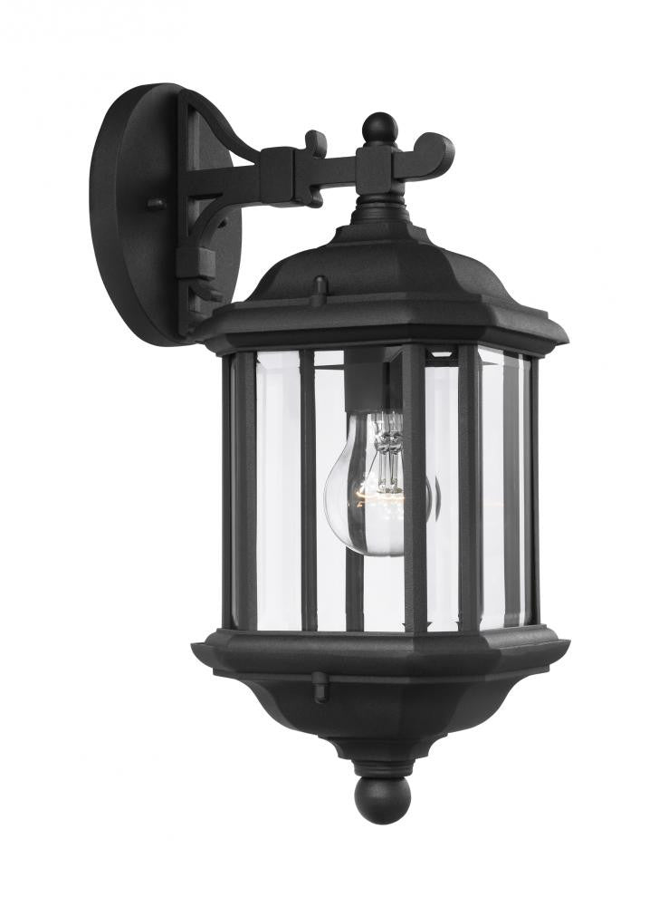 Generation Lighting Kent One Light Outdoor Wall Lantern Black