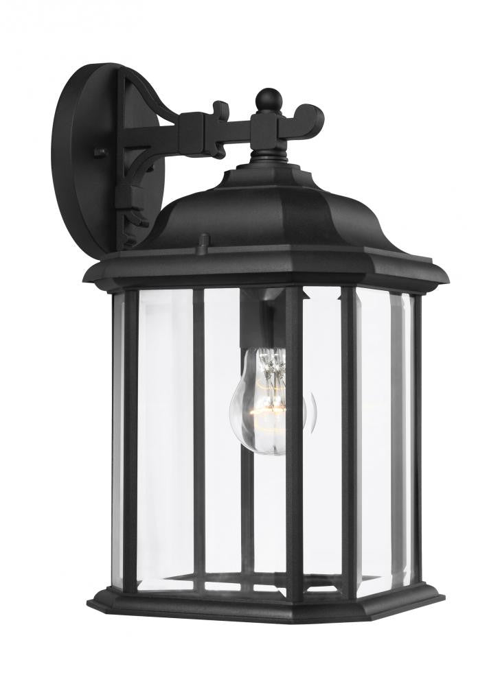 Generation Lighting Kent One Light Outdoor Wall Lantern Black