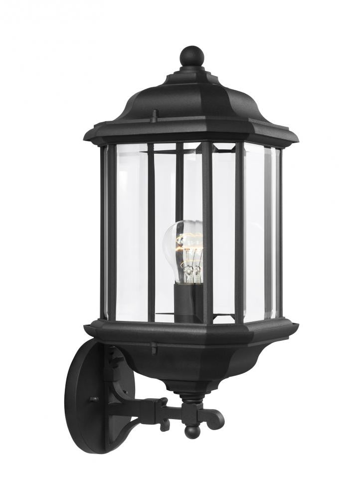Generation Lighting Kent One Light Outdoor Wall Lantern Black