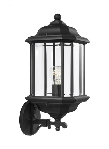 Generation Lighting Kent One Light Outdoor Wall Lantern Black