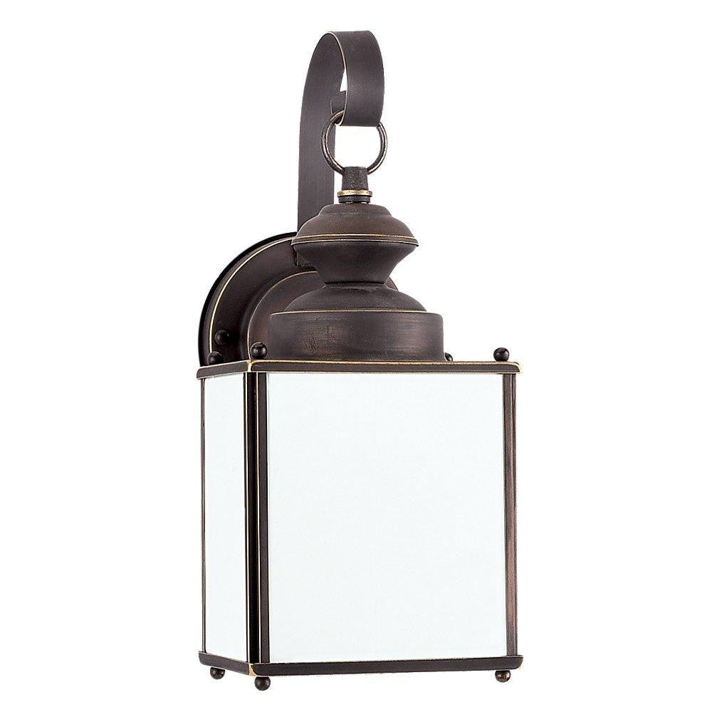Generation Lighting Jamestowne One Light Outdoor Wall Lantern Antique Bronze