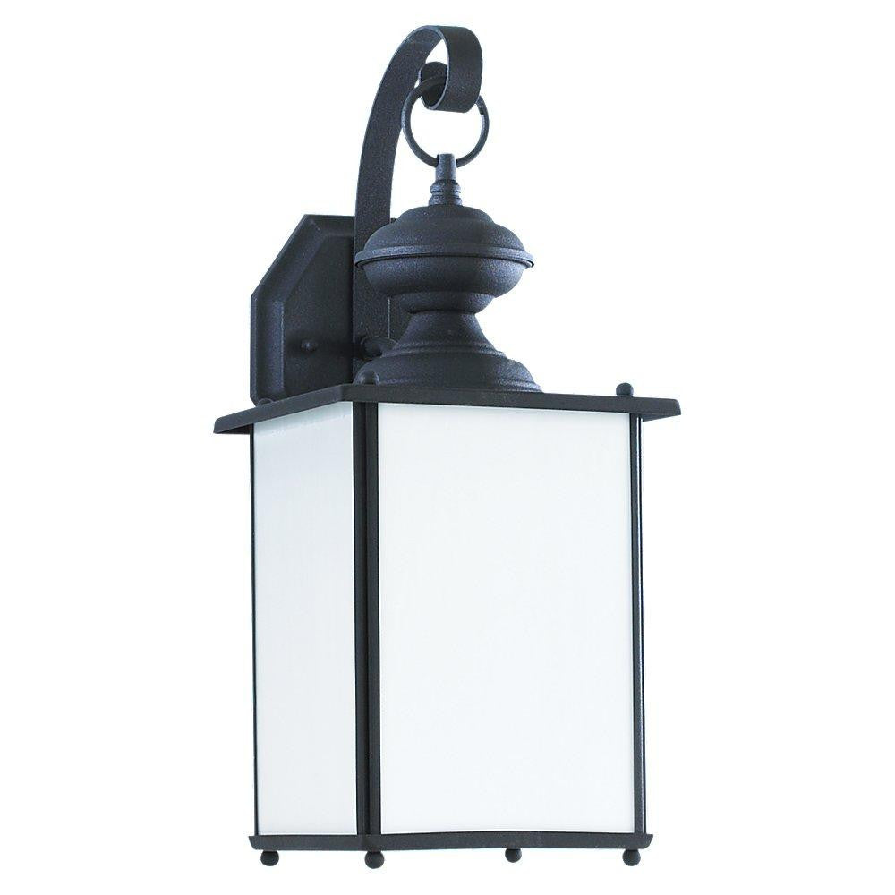 Generation Lighting Jamestowne One Light Outdoor Wall Lantern Black