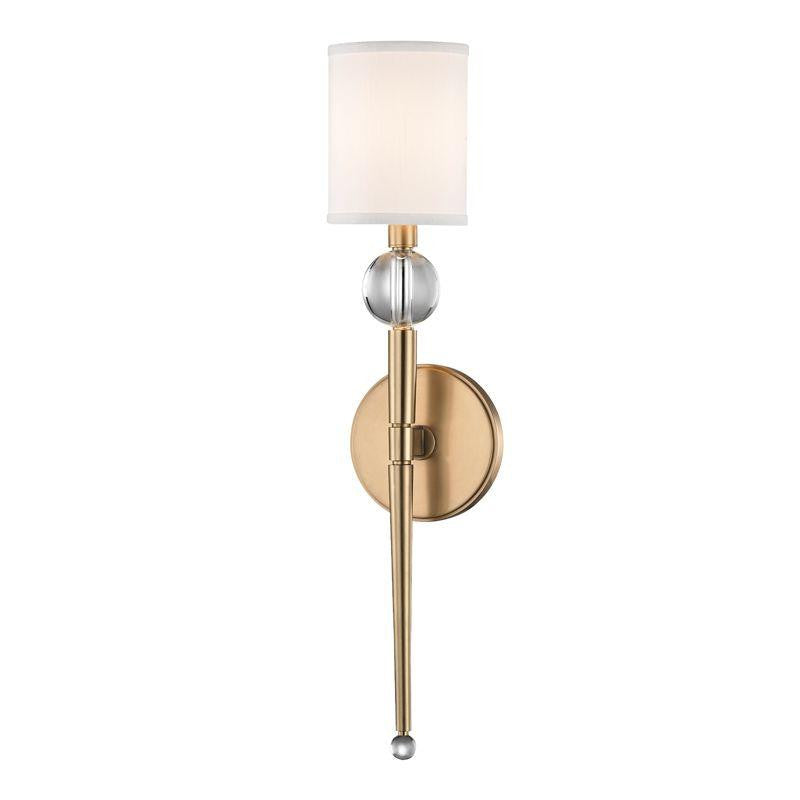 Hudson Valley Rockland Wall Sconce Antique Brass