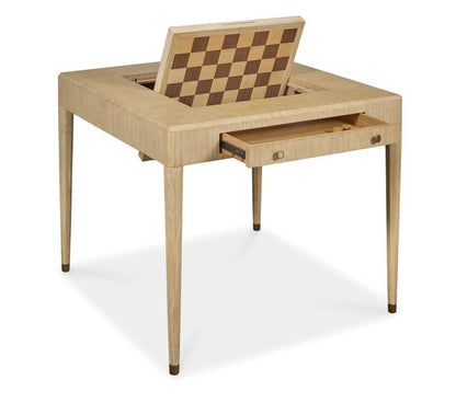 Maitland-Smith Karina Game Table cerused oak