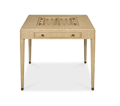 Maitland-Smith Karina Game Table cerused oak
