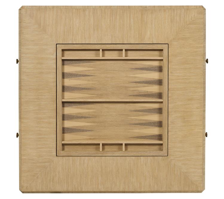 Maitland-Smith Karina Game Table cerused oak