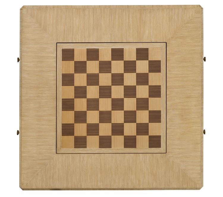 Maitland-Smith Karina Game Table cerused oak