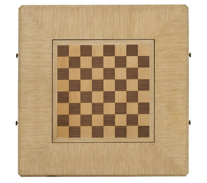 Maitland-Smith Karina Game Table cerused oak