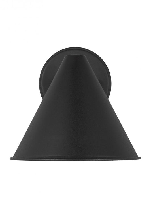 Generation Lighting Crittenden Small One Light Outdoor Wall Lantern Black