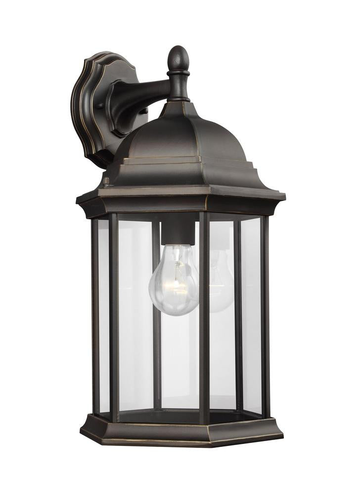 Generation Lighting Sevier Large One Light Downlight Outdoor Wall La Antique Bronze