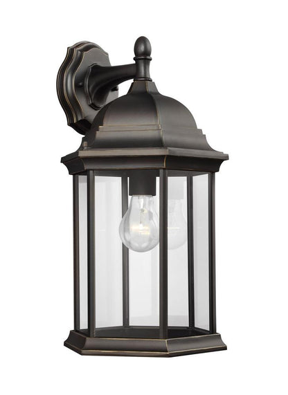 Generation Lighting Sevier Large One Light Downlight Outdoor Wall La Antique Bronze