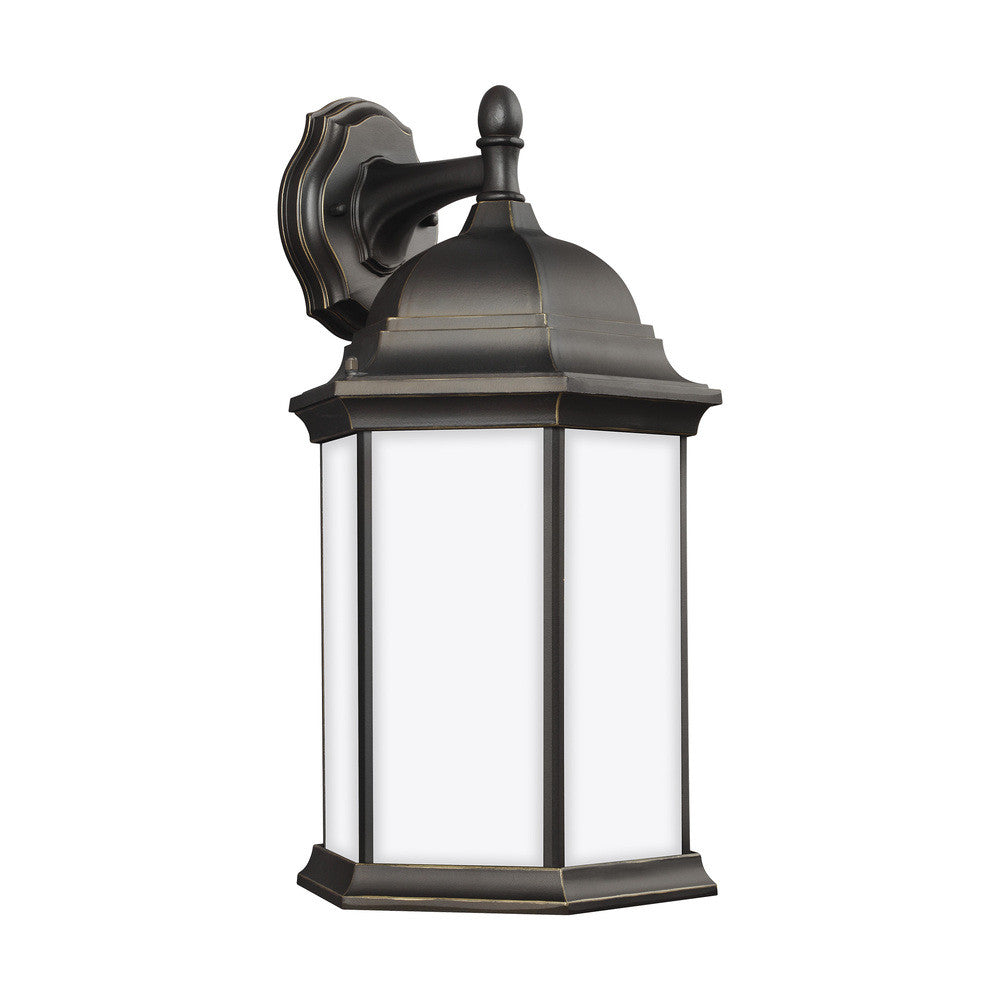 Generation Lighting Sevier Large One Light Downlight Outdoor Wall La Antique Bronze