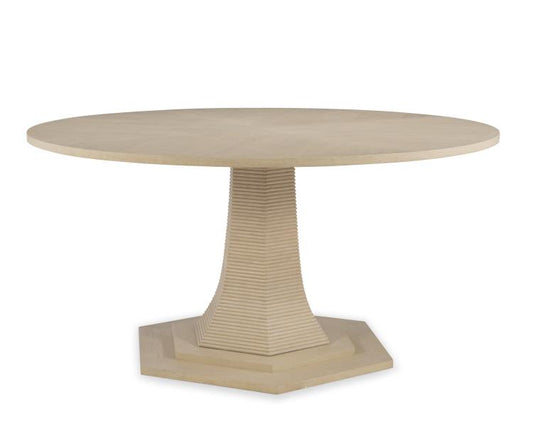 Maitland-Smith Poppy Dining Table Lightly cerused oak