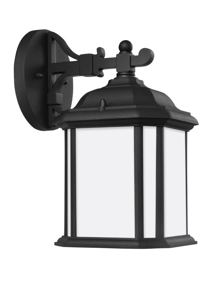 Generation Lighting Kent One Light Outdoor Wall Lantern Black