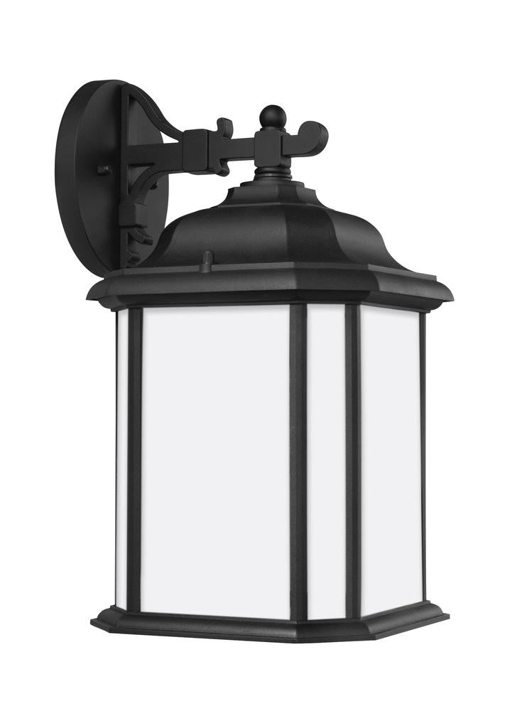 Generation Lighting Kent One Light Outdoor Wall Lantern Black