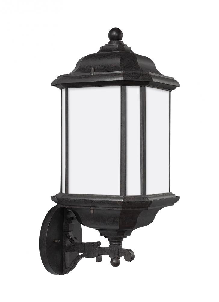 Generation Lighting Kent One Light Outdoor Wall Lantern Black