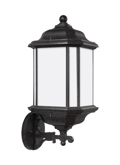 Generation Lighting Kent One Light Outdoor Wall Lantern Black