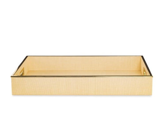 Large Raffia Tray