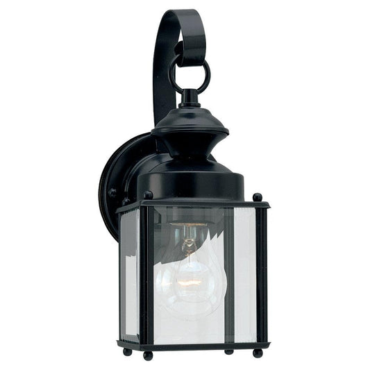 Generation Lighting Jamestowne One Light Outdoor Wall Lantern Black