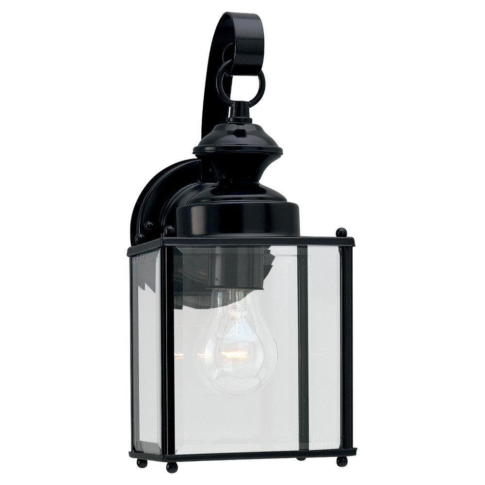 Generation Lighting Jamestowne One Light Outdoor Wall Lantern Black