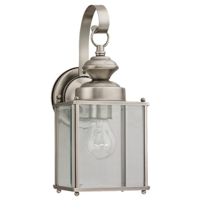 Generation Lighting Jamestowne One Light Outdoor Wall Lantern Antique Brushed Nickel