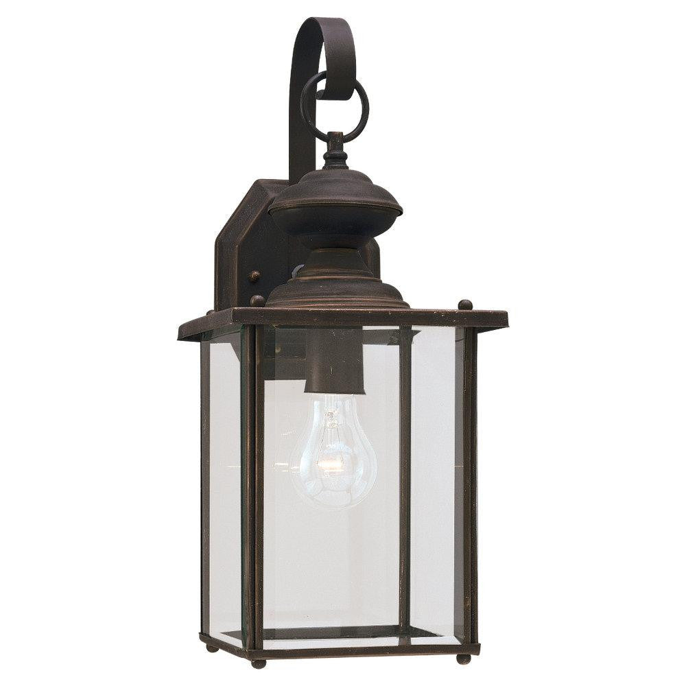 Generation Lighting Jamestowne One Light Outdoor Wall Lantern Antique Bronze