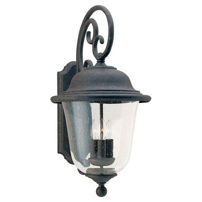 Generation Lighting Trafalgar Three Light Outdoor Wall Lantern Oxidized Bronze