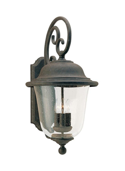 Generation Lighting Trafalgar Three Light Outdoor Wall Lantern Oxidized Bronze