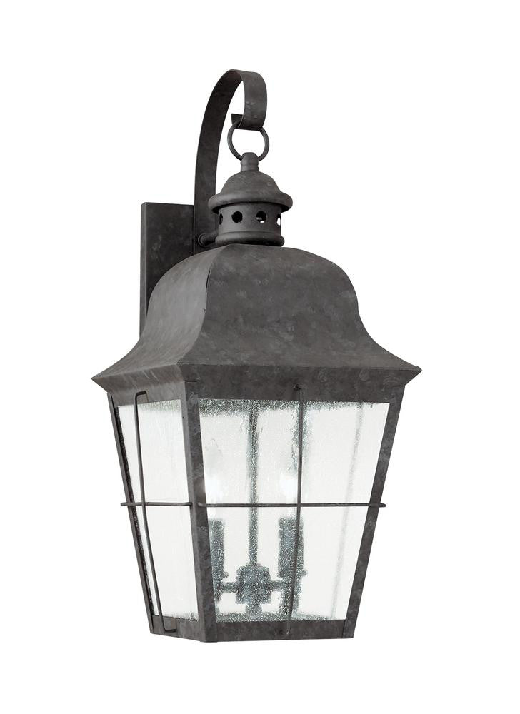 Generation Lighting Chatham Two Light Outdoor Wall Lantern Oxidized Bronze