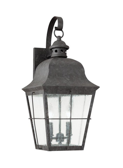 Generation Lighting Chatham Two Light Outdoor Wall Lantern Oxidized Bronze