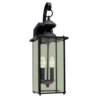 Generation Lighting Jamestowne Two Light Outdoor Wall Lantern Black