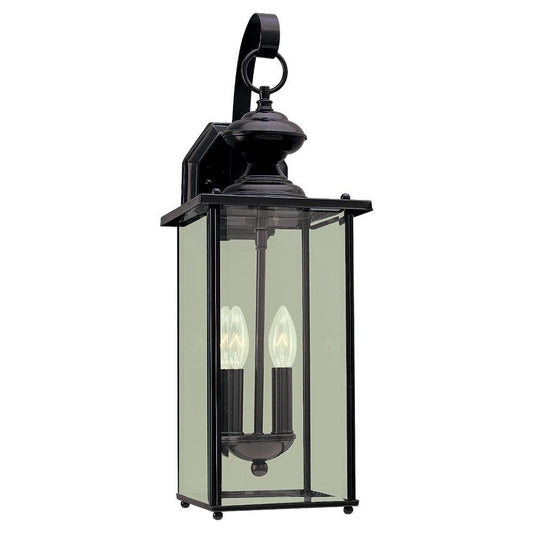 Generation Lighting Jamestowne Two Light Outdoor Wall Lantern Black