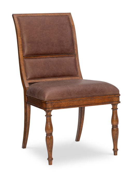 Maitland-Smith Donovan Side Chair in Wood