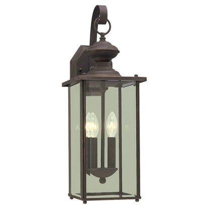 Generation Lighting Jamestowne Two Light Outdoor Wall Lantern Antique Bronze