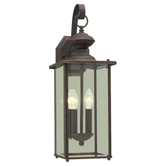 Generation Lighting Jamestowne Two Light Outdoor Wall Lantern Antique Bronze