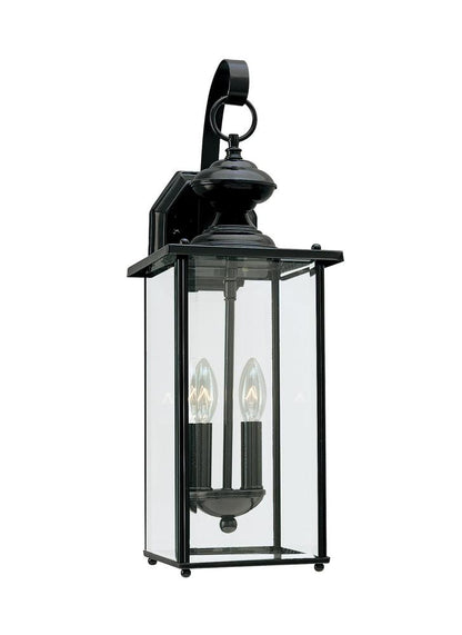 Generation Lighting Jamestowne Two Light Outdoor Wall Lantern Black