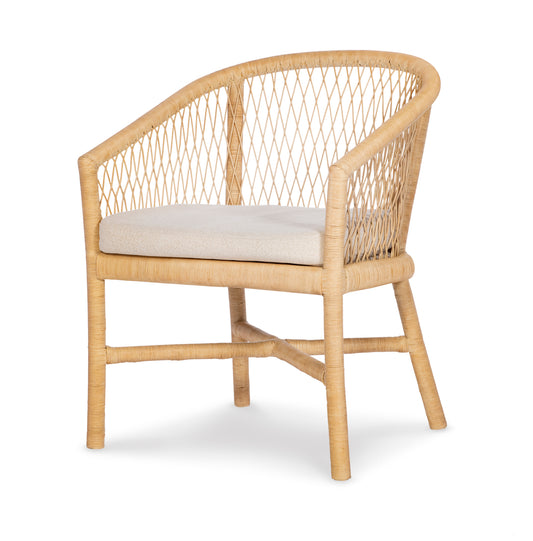 Maitland-Smith Collins Dining Chair in Red