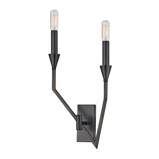 Hudson Valley Archie Wall Sconce Old Bronze
