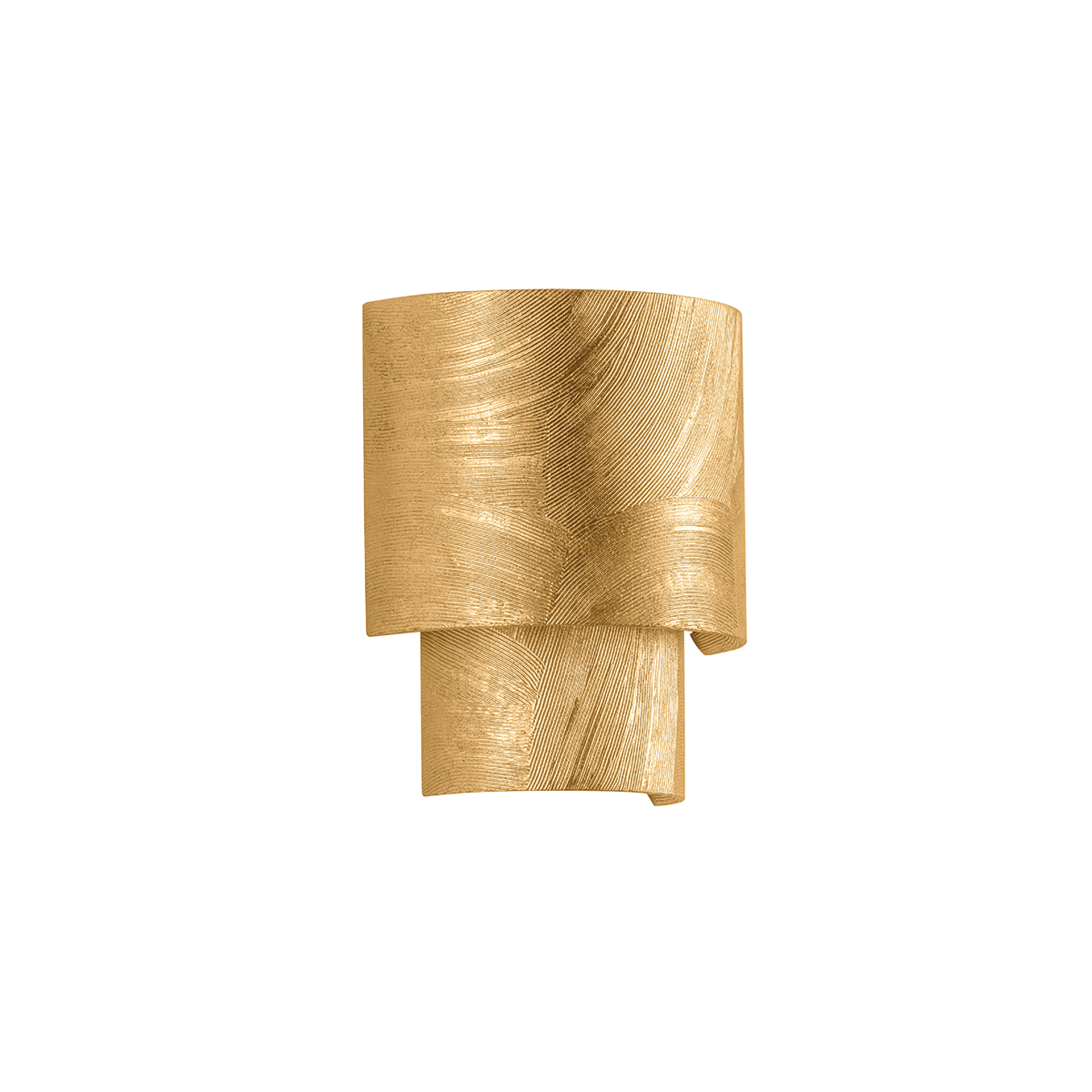 Hudson Valley Moray 2-Light Wall Sconce Vintage Gold Leaf
