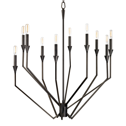 Hudson Valley Archie Chandelier Old Bronze
