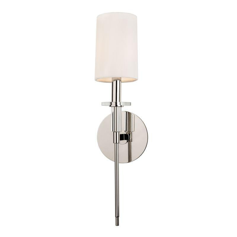 Hudson Valley Amherst Wall Sconce Polished Nickel