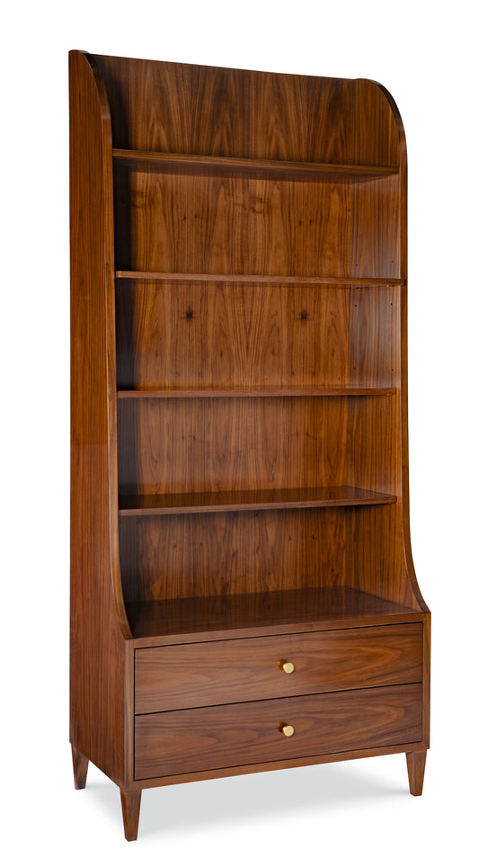 Maitland-Smith Bennet Book Shelf in Brass