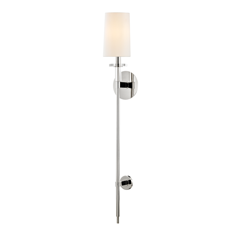 Hudson Valley Amherst Wall Sconce Polished Nickel