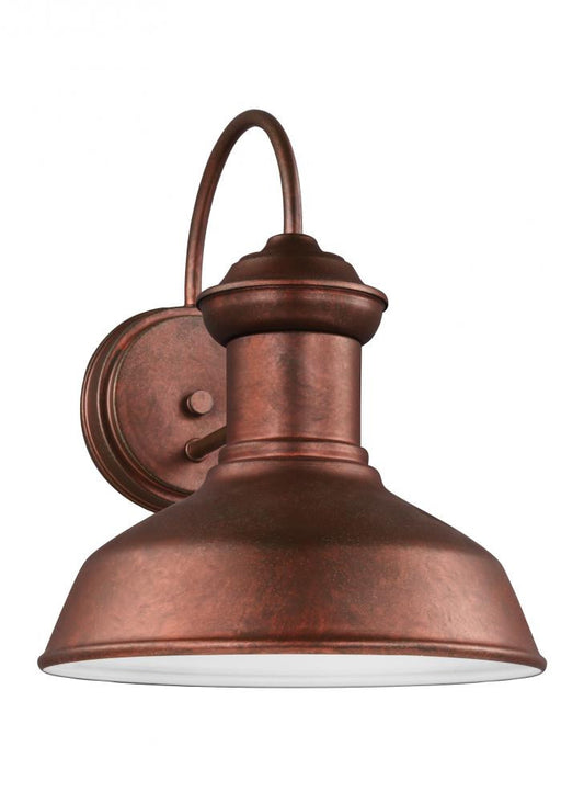 Generation Lighting Fredricksburg Small One Light Outdoor Wall Lante Weathered Copper