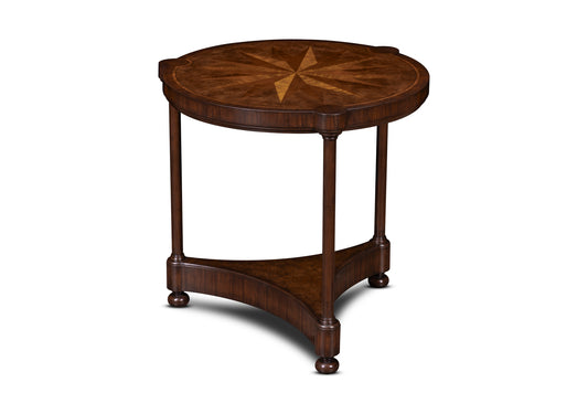 Maitland-Smith Cameron Side Table Round in Wood